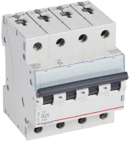 Выключатель автоматический Legrand TX3 6000 4п 25А B 10кА фото Выключатель автоматический Legrand TX3 6000 4п 25А B 10кА картинка